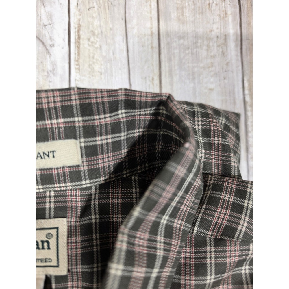 1- L.L. Bean Mens XXL Tall & 1-XL Wrinkle Resistant Traditional Fit Plaid Shirts - Picture 12 of 16